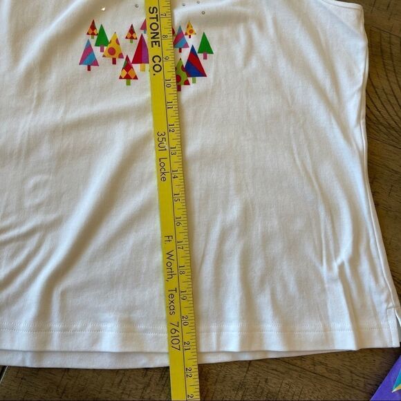 Cabernet by Sleep Sense Sleeveless Top and Satin Bottom Christmas Pajamas - Picture 4 of 10